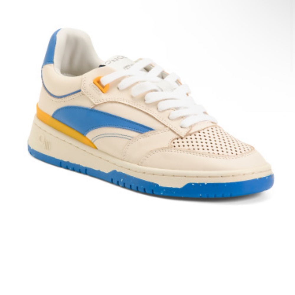 NEW ONCEPT  Blue Leather Preston Sneakers Sz 6.5, 7, 8